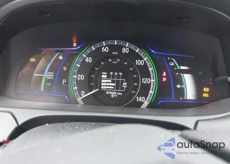 2015 Honda Accord Hybrid Ex-L from USA, damaged, VIN 1HGCR6F59FA006165